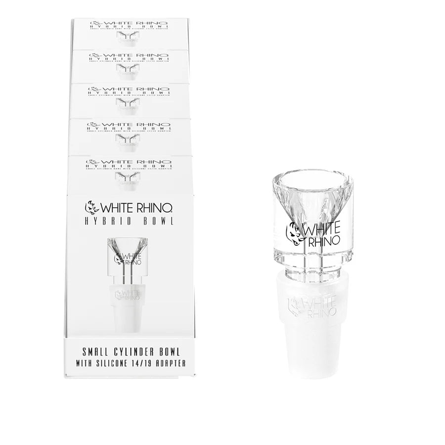 White Rhino - Bowl - 5ct - 14/19M Cylinder Small