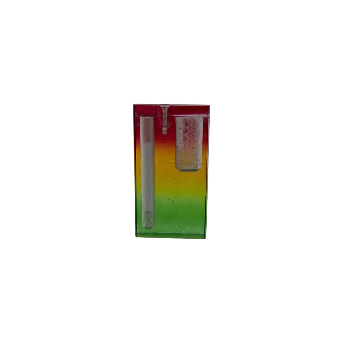 Dugout - 4" Acrylic Dug Out W/Metal Bat - Design