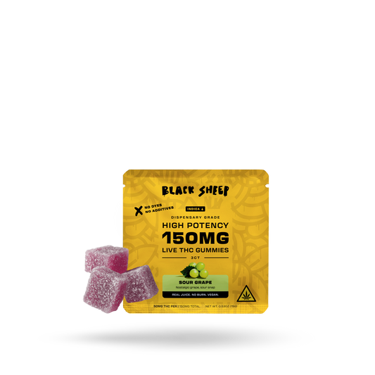 Modern Herb Co - Black Sheep - 150mg Live THC Gummies - 3pk - 24ct