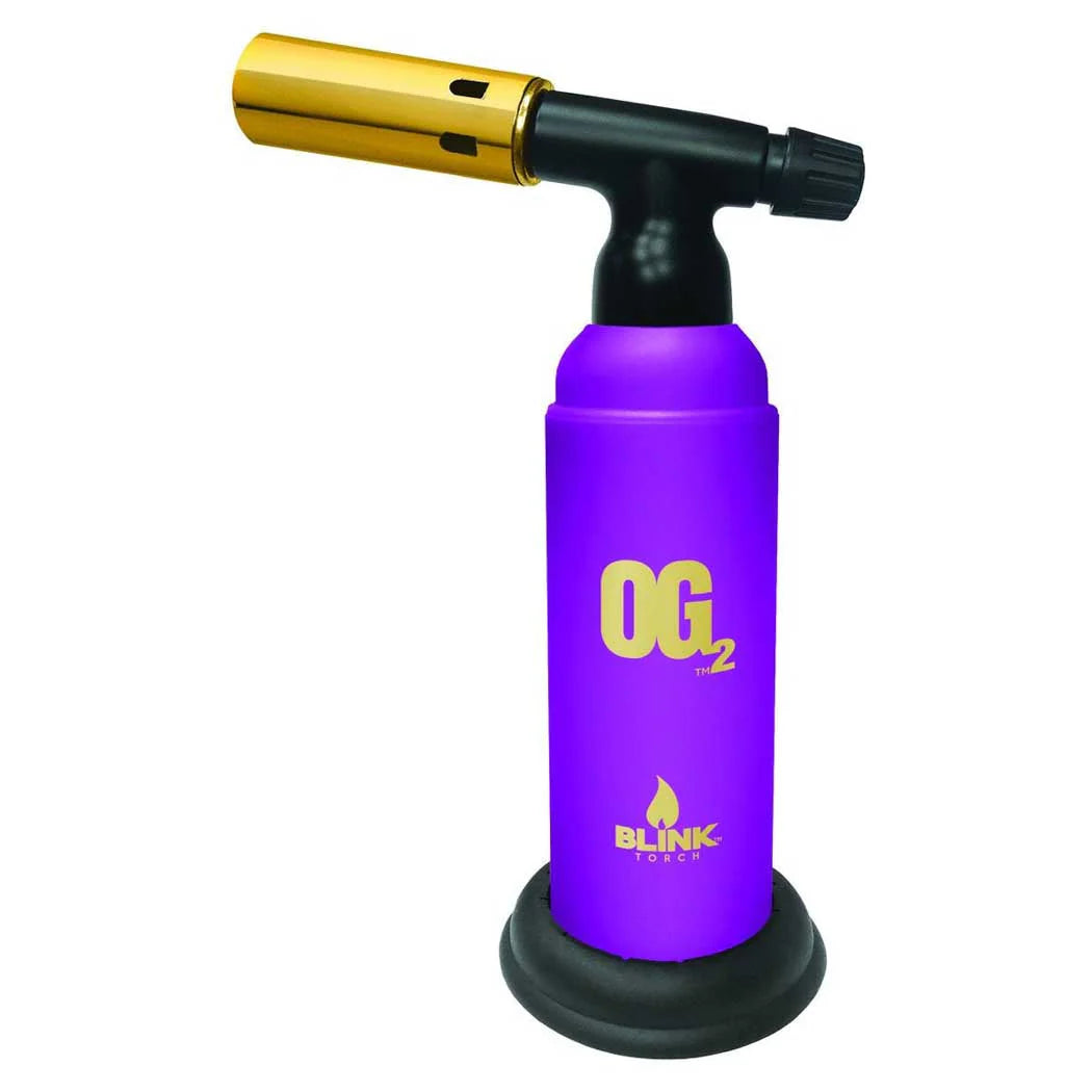 Blink OG2 Dual Flame Butane Torch Lighters - Assorted Colors