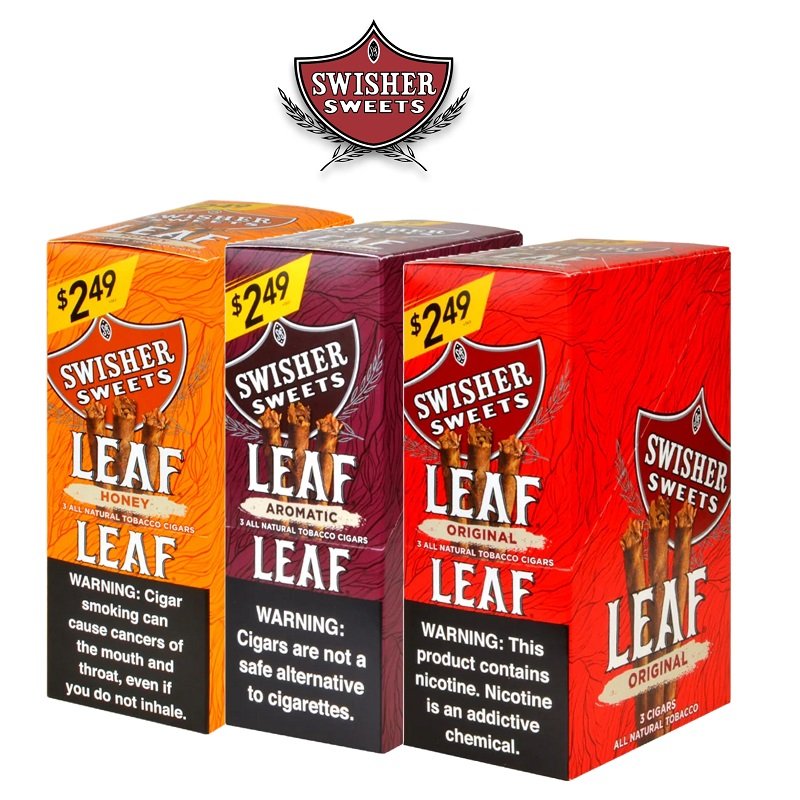 Swisher Sweets Leaf Cigars (3/$2.49) - 3pk - 10ct