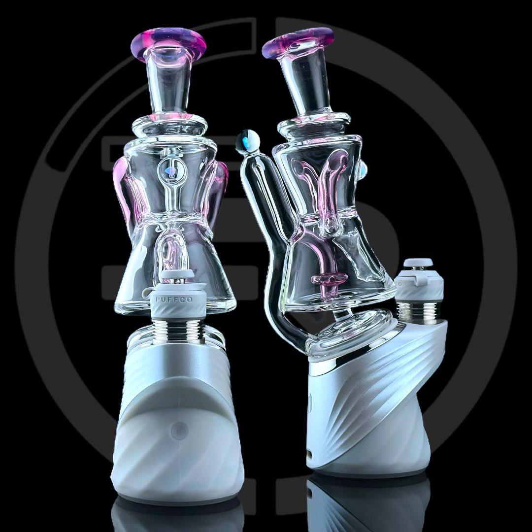 Iridescent Glass - Superior Gilly Puffco Peak Attachment
