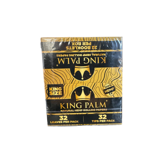 King Palm - Papers & Tip - 1 1/4 - 40pk - 22ct