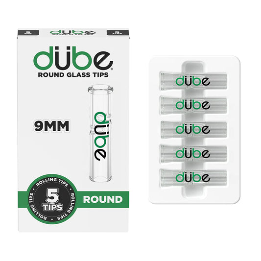 Dube Glass Tips - 5pk - 5ct - Assorted styles