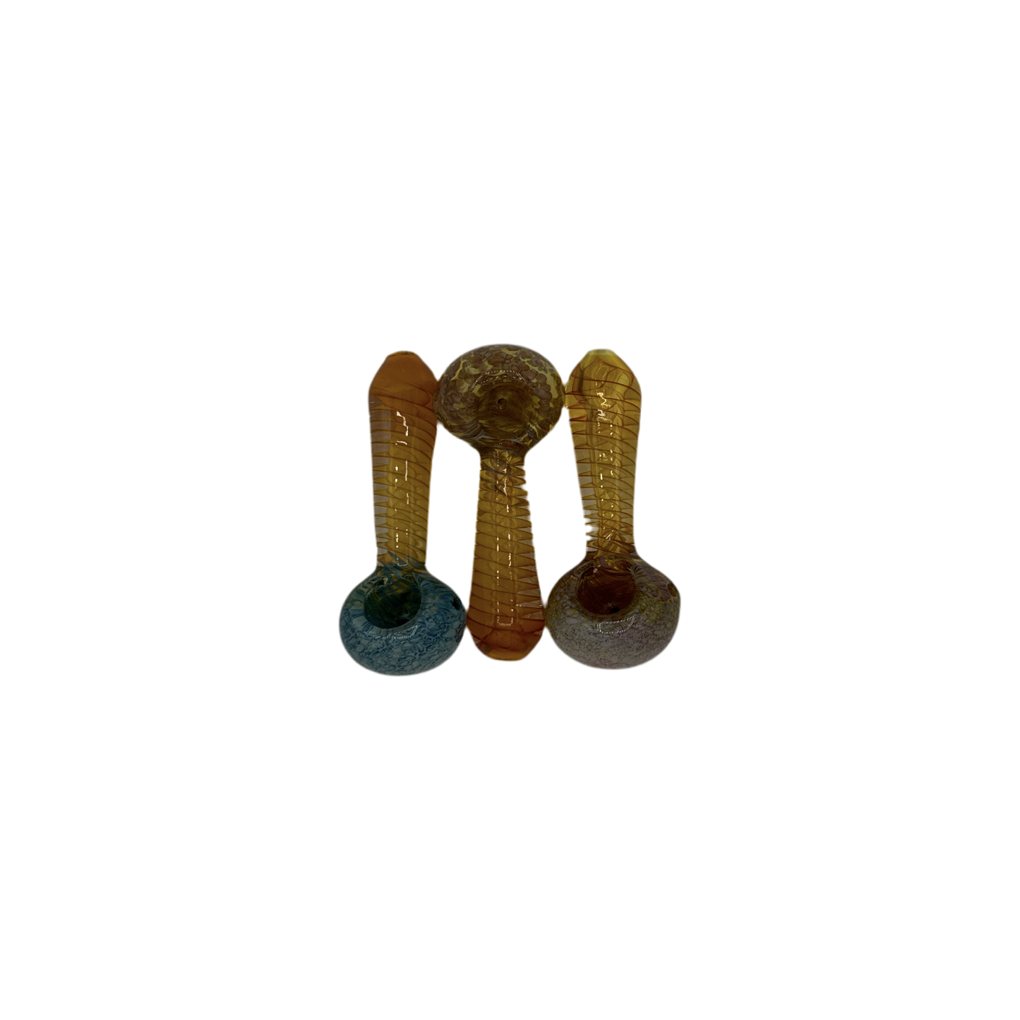 Hand Pipe - Import - Fritt and Fummed Spiral - 3ct*