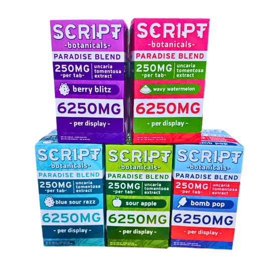 Script Botanicals - 250mg Botanical Tablets - 25ct