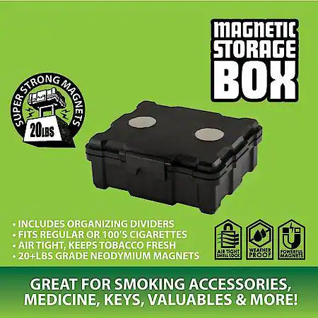 Smokezilla - Magnetic Storage Box - 4ct