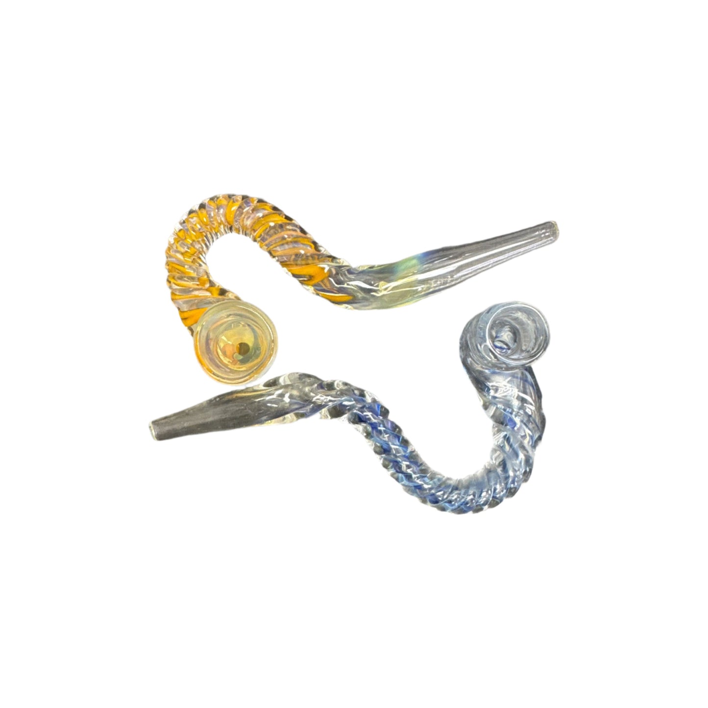 Chillum Jar - 3.5" Snake Design Twisted Body 18ct
