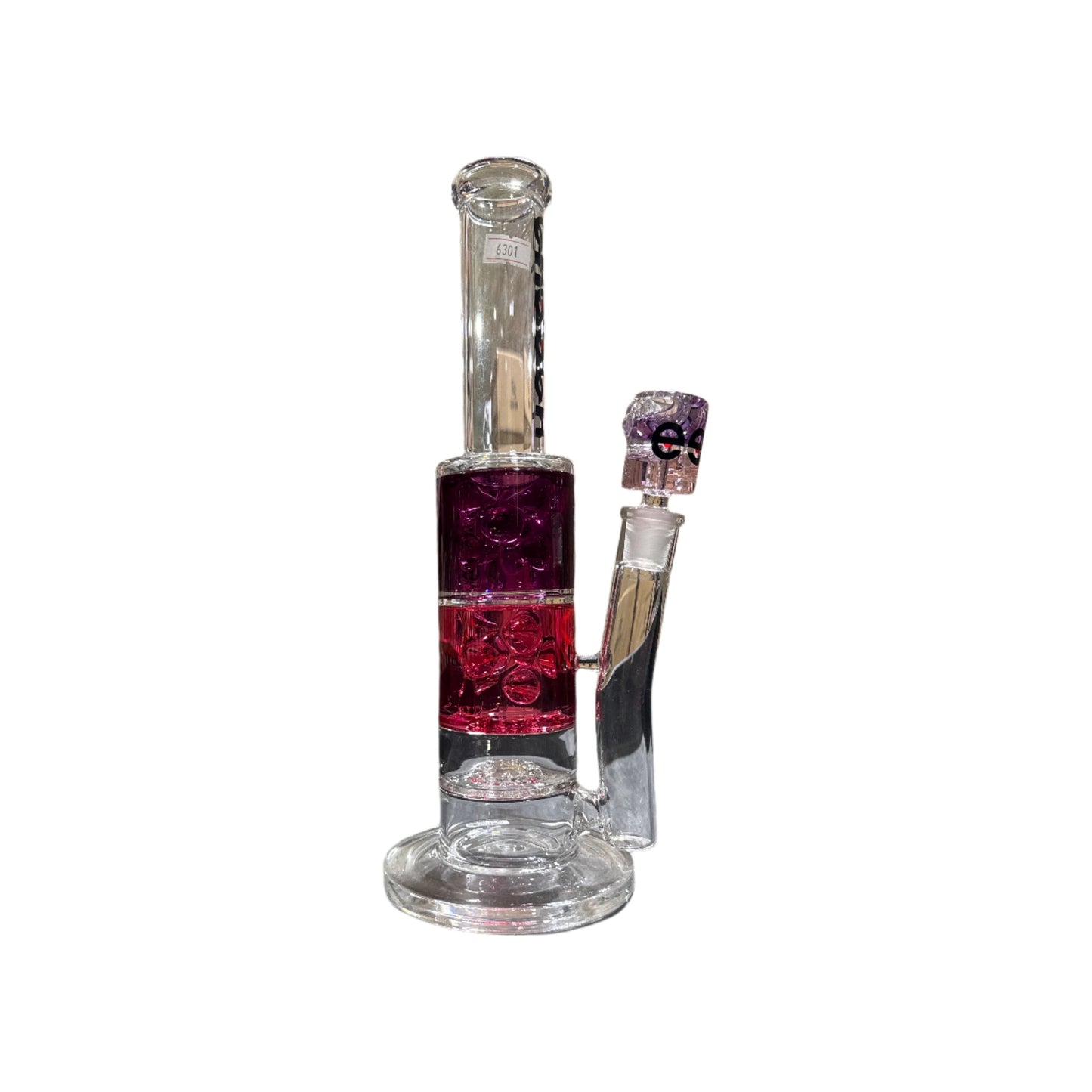 Cheech Glass Two-Tone Glycerin Water Pipe 13"