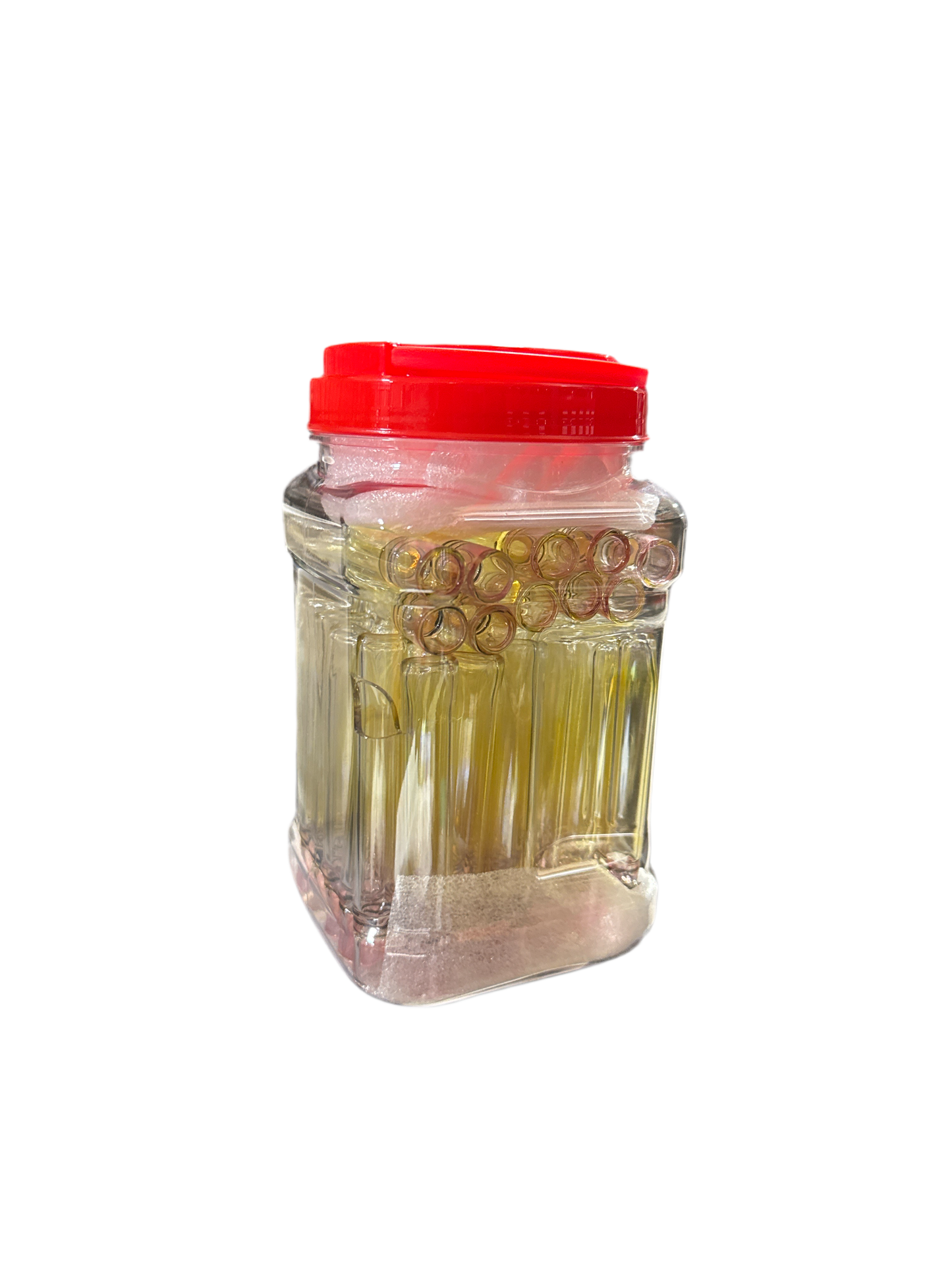 Chillum Jar - Gold Fumed Heavy - 50ct