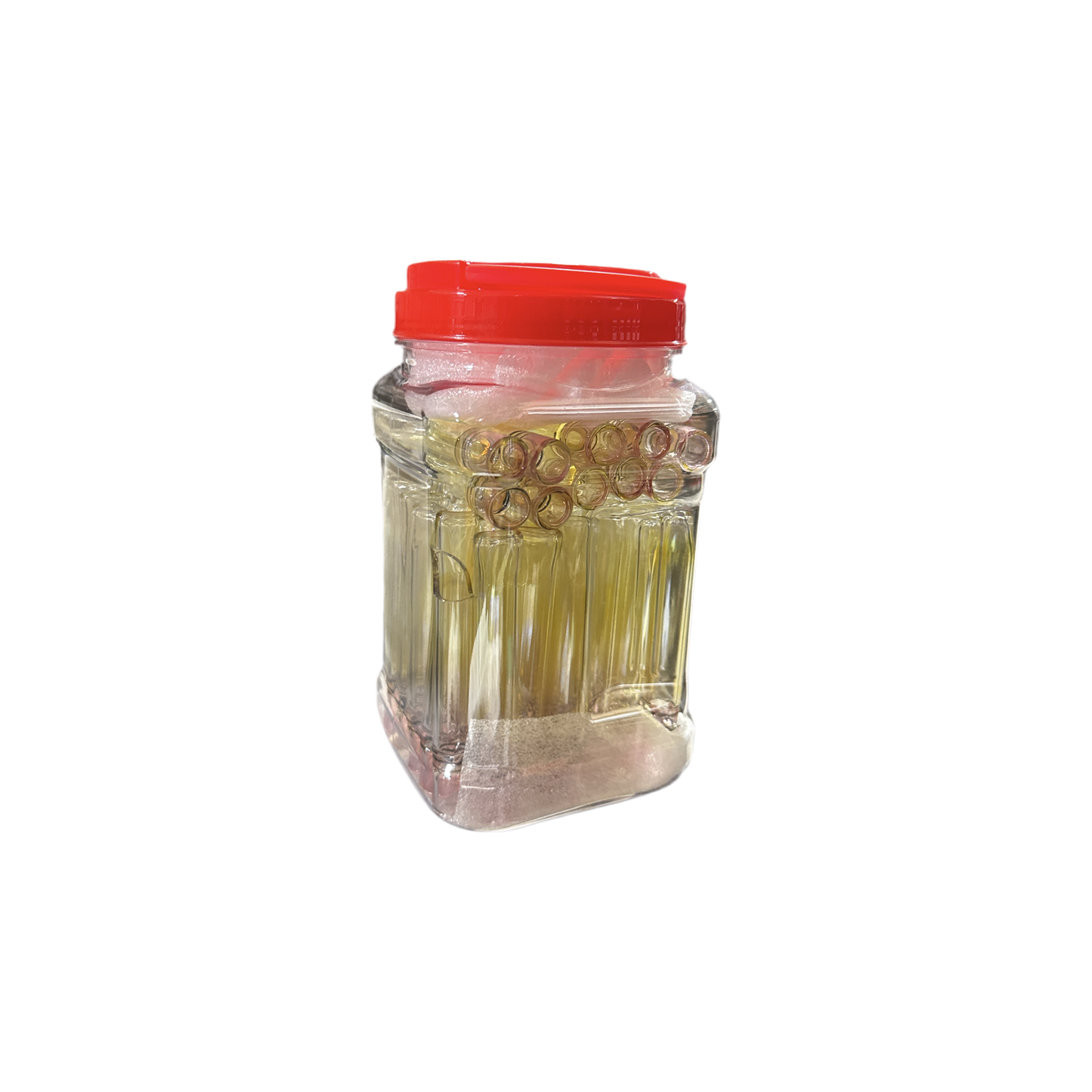 Chillum Jar - Gold Fumed Heavy - 50ct