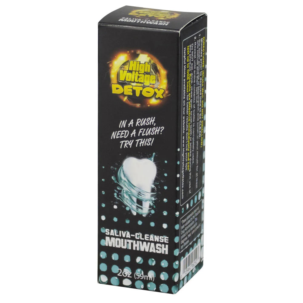 High Voltage Detox - Mouthwash Saliva Cleanse - 2oz