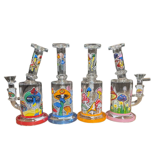 WP - Bent Neck Mushroom Banger Hanger - Assorted Colors