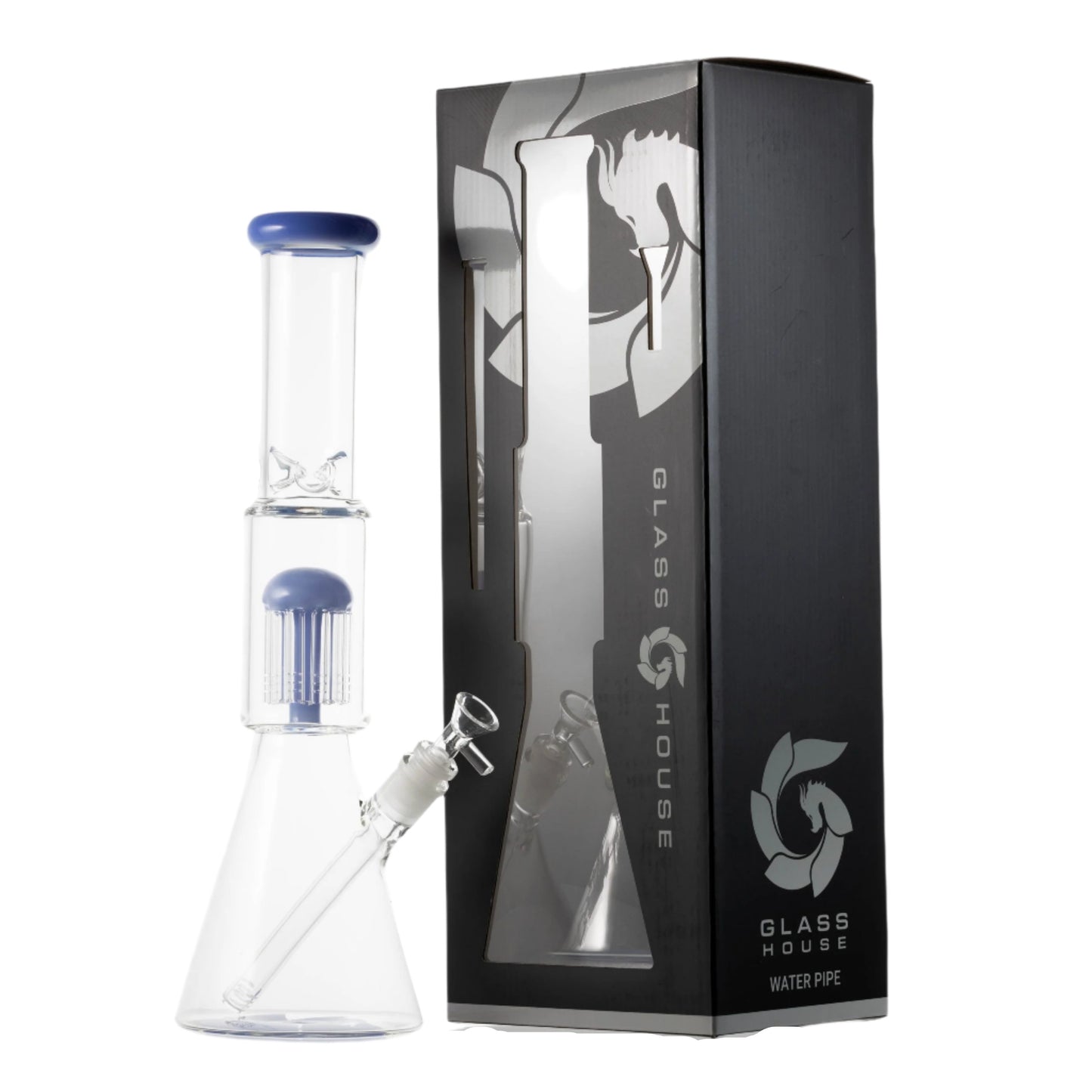 Glass House - WP - 16" Beaker w/ Perc +