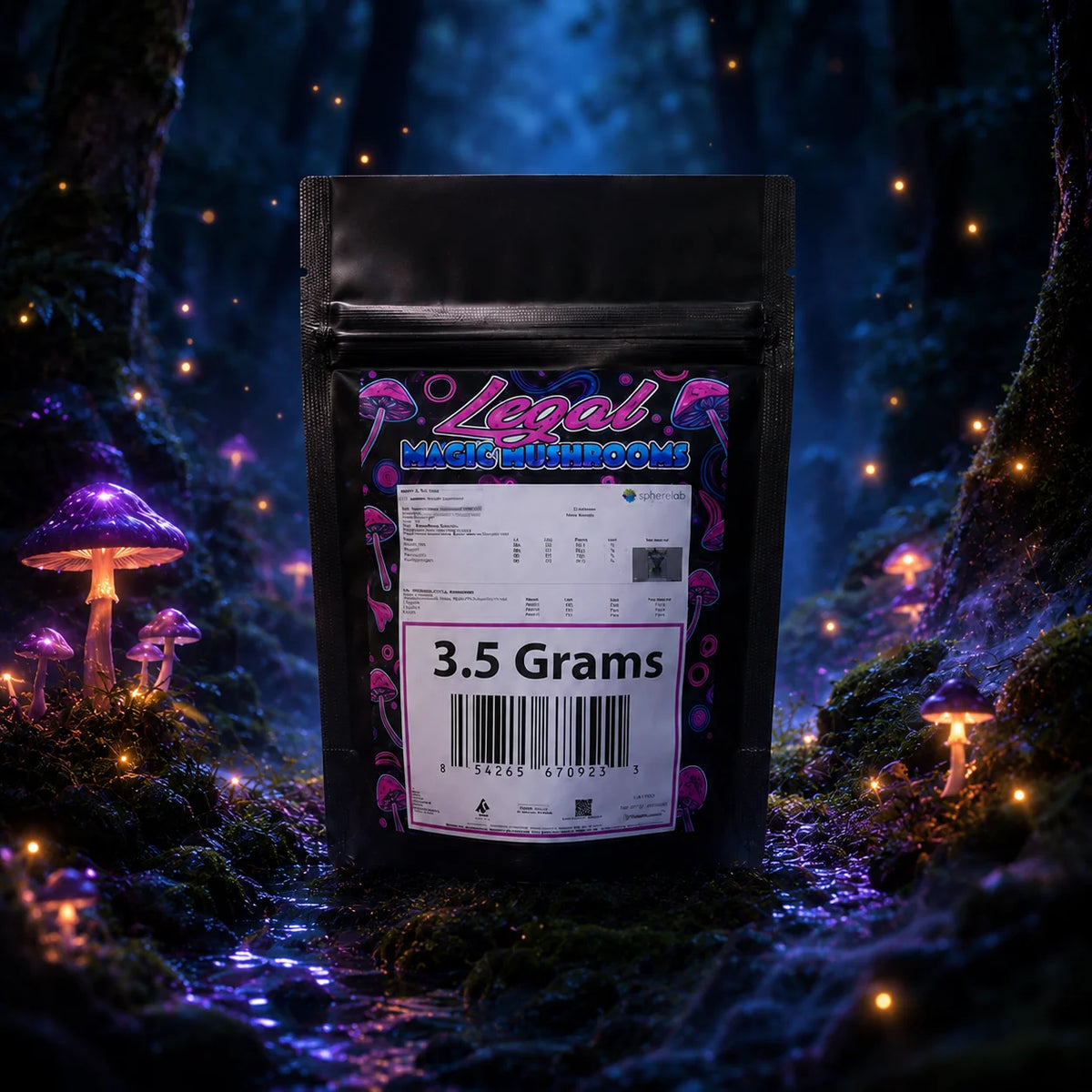 Legal Magic Mushrooms - 3.5g Mushrooms - 12ct