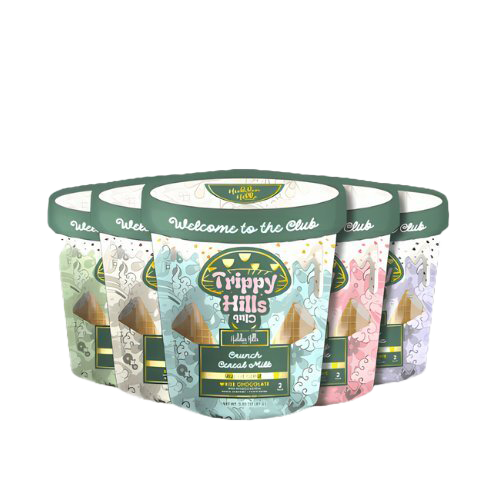 Hidden Hills 2pk Mushroom Chocolate Cones - 5ct
