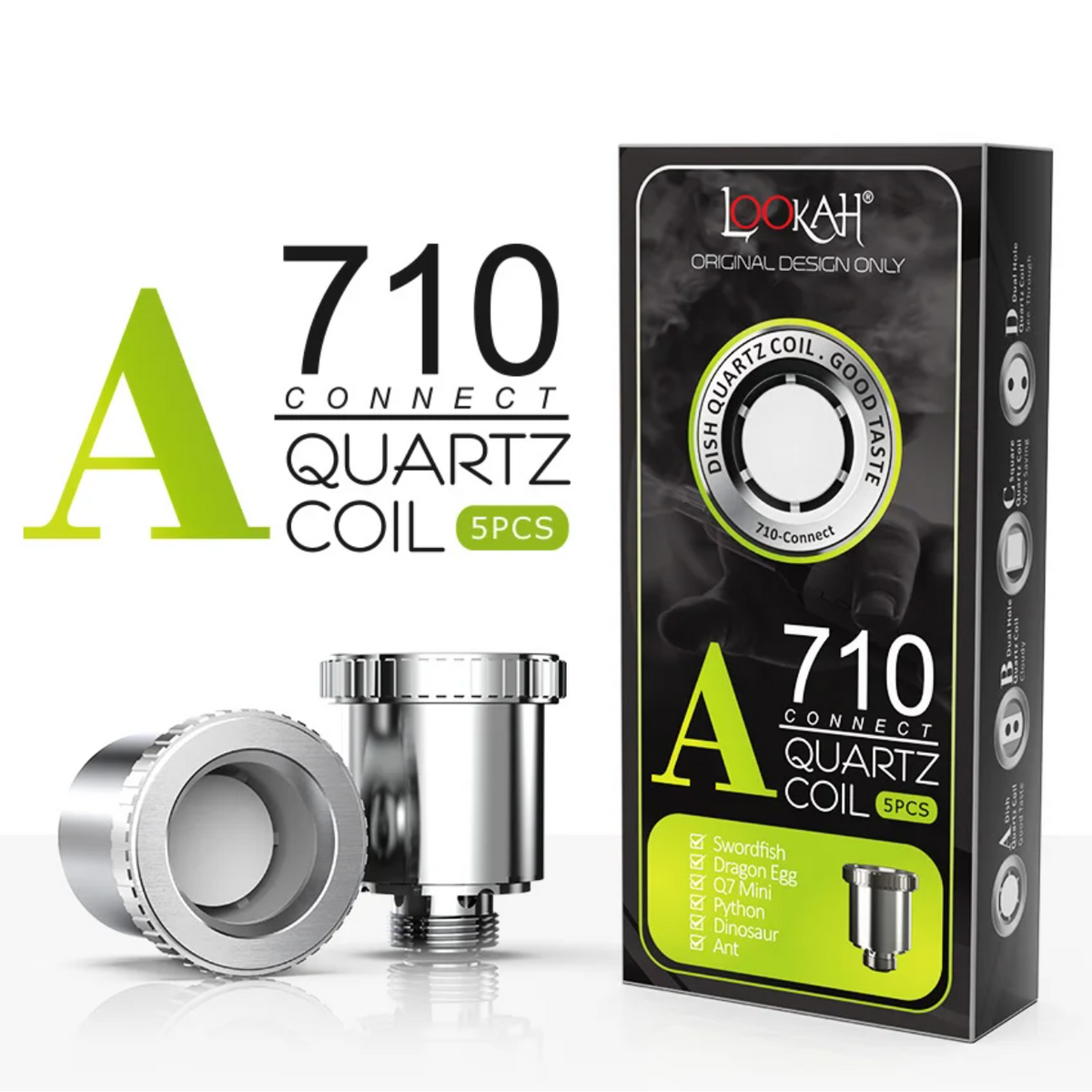 Lookah - Coil - Quartz Connect 710 A - 5pk