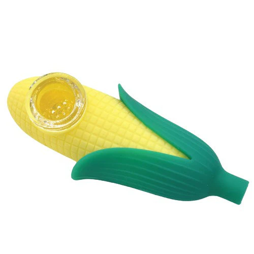 Hand Pipe - 4.5" Silicone Corn Cob +