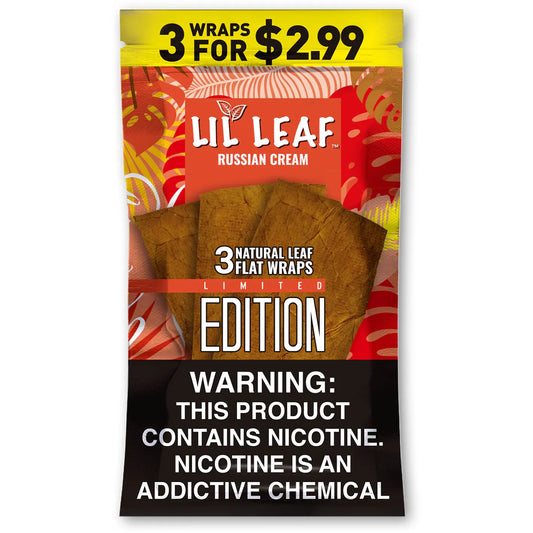 Lil Leaf Flavored Leaf Wraps (3/$2.99) - 3pk - 10ct
