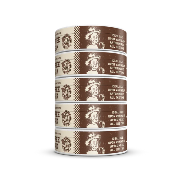 Alp - 50mg Caffeine Pouch - Coffee Break - 15pk - 5ct