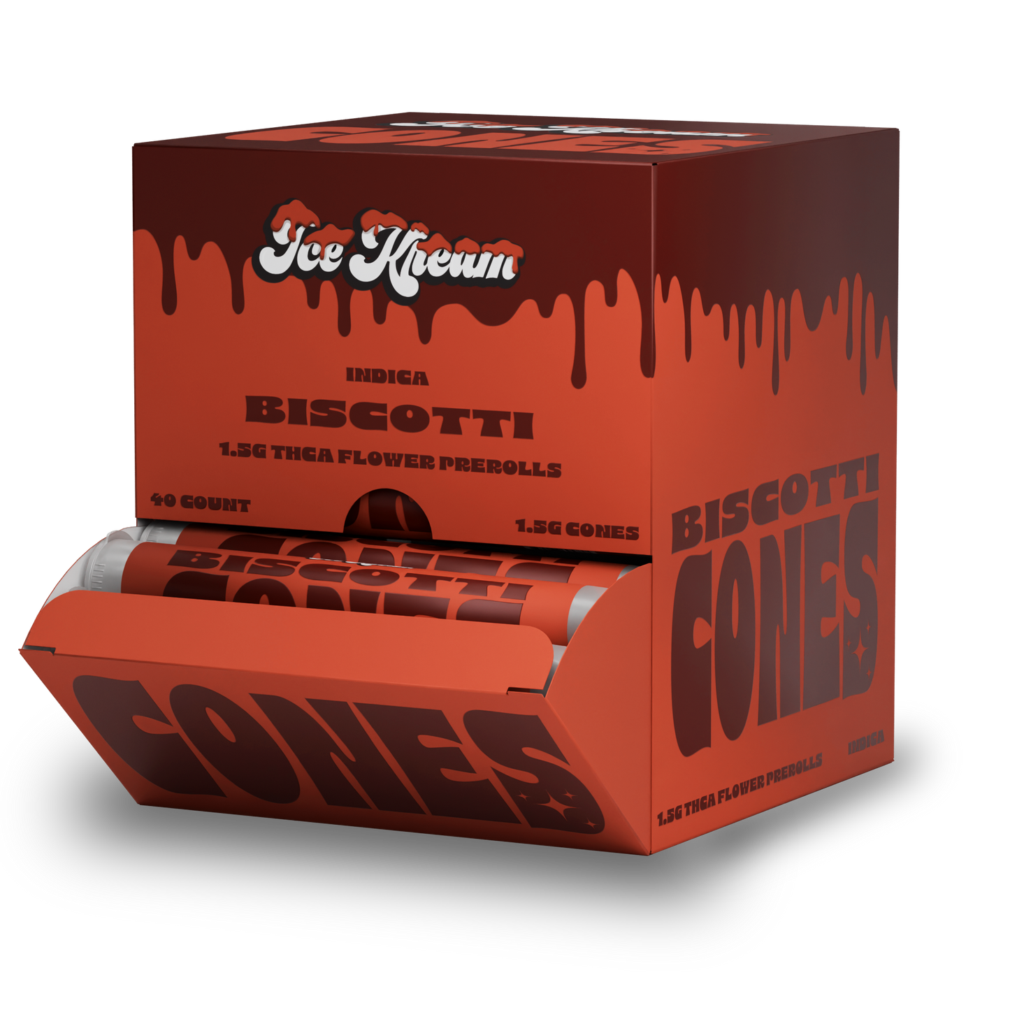 Ice Kream - 1.5g Pre-Roll THCA Cones - 40ct