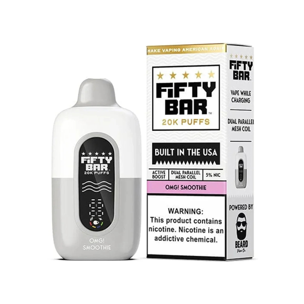 Fifty Bar Black 20k - 18ml - 5ct