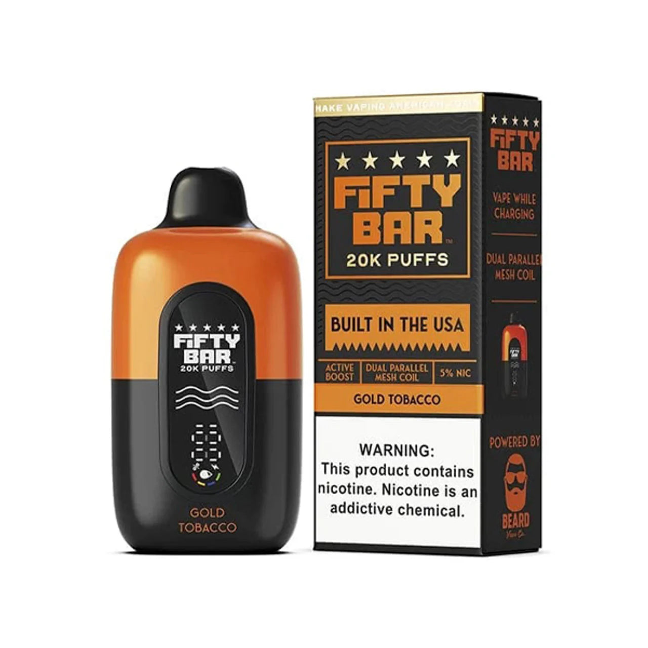 Fifty Bar Black 20k - 18ml - 5ct