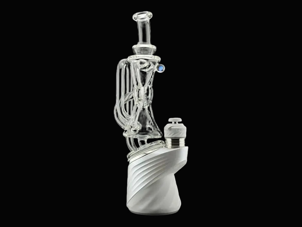 Iridescent Glass X Ion Glass - Puffco Top - Exo Ball CR