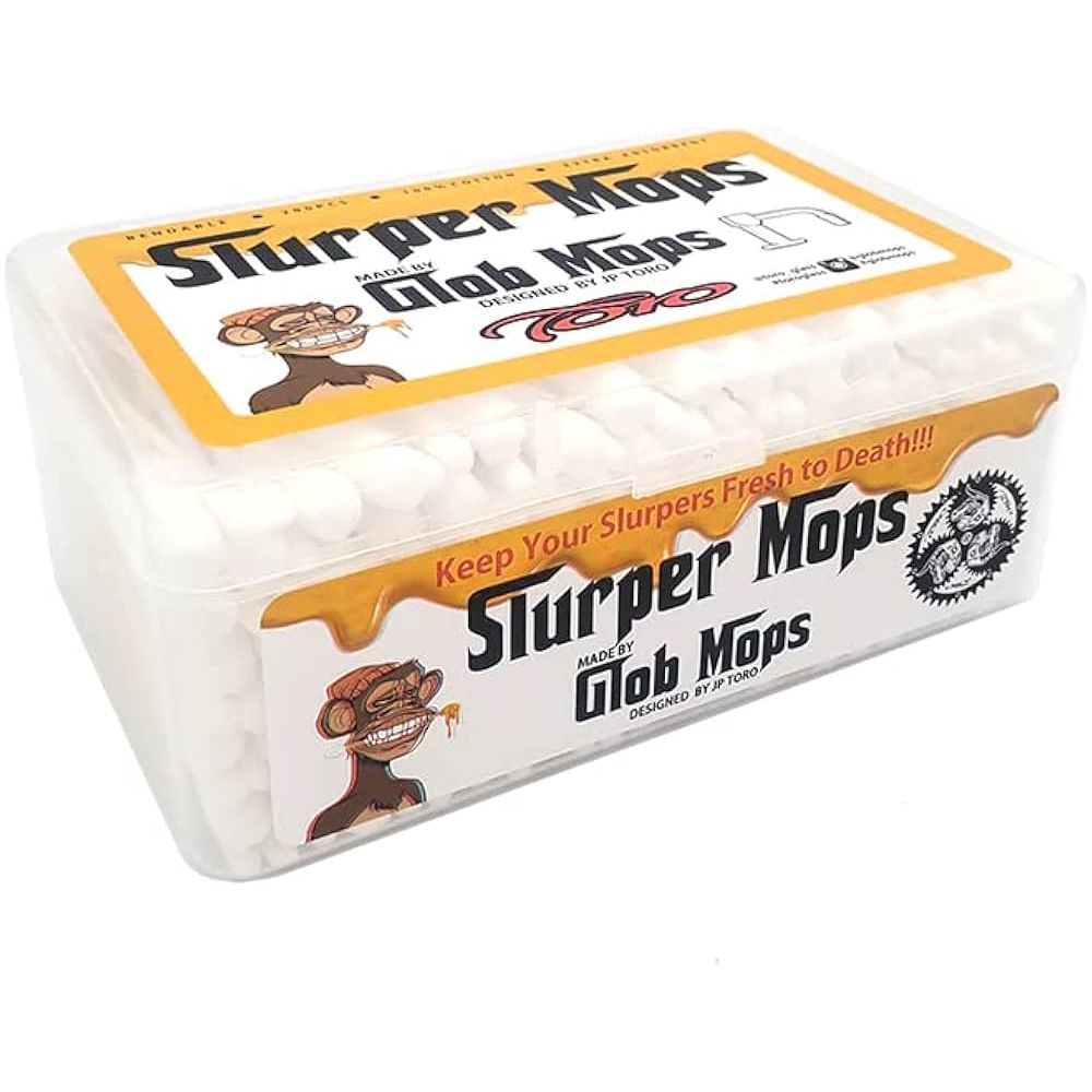 Glob Mops - Cotton Swabs - Slurper Mops - 200pk - 3ct