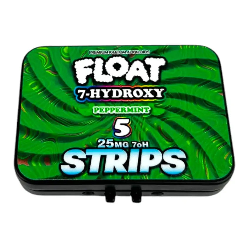 Float - 7-OH Sublingual Strips - Peppermint - 25mg - 5pk +