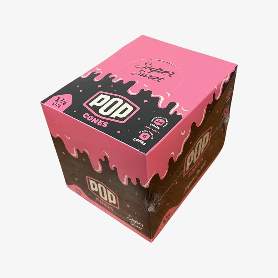 Pop Cones - 1 1/4 - 6pk - Super
Sweet