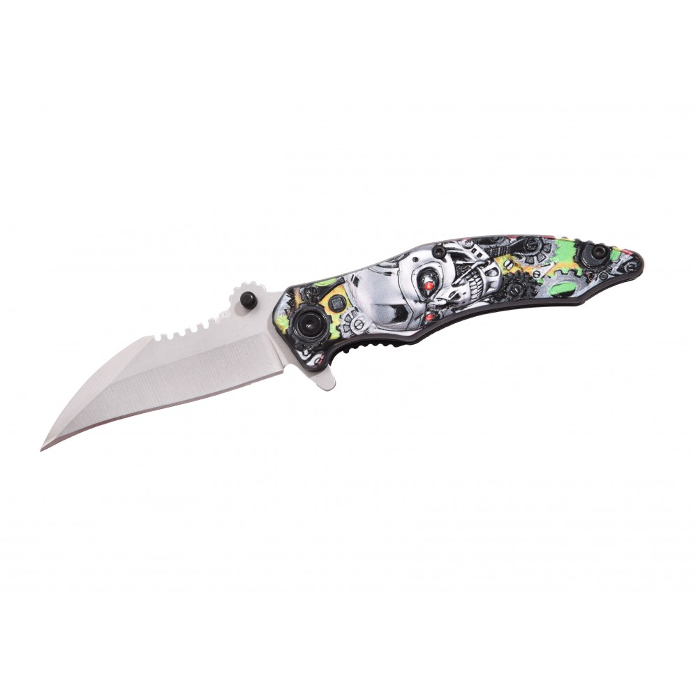 Razor Tactical - Premium Flip Knife - RT-7200GY
