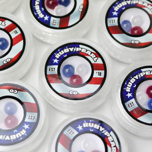 Ruby Pearl Co - Terp Pearls - 5mm USA Themed - 3ct