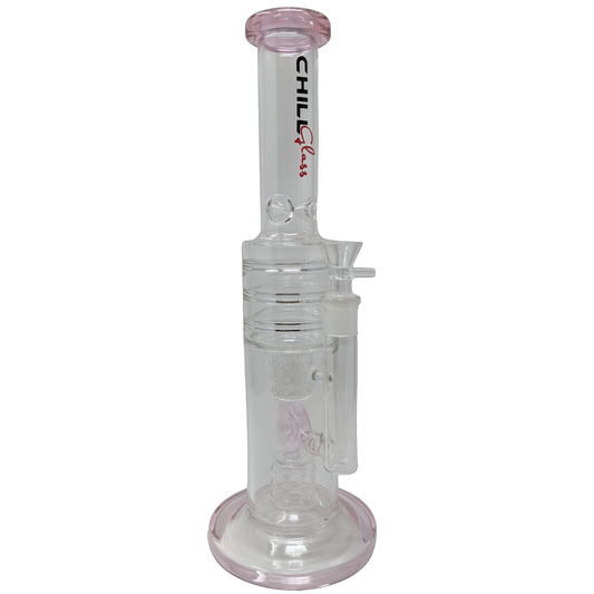 16" Chill Glass Multi Perc Water Pipe 18F