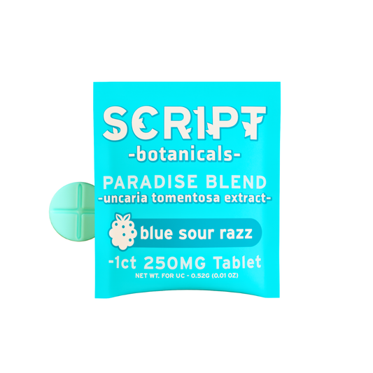 Script Botanicals - 250mg Botanical Tablets - 25ct