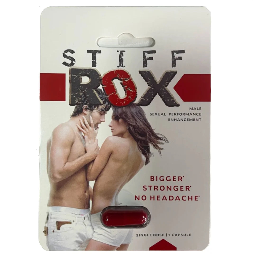 Stiff Roxxx - Enhancer - Gold 750mg Capsule - 24ct
