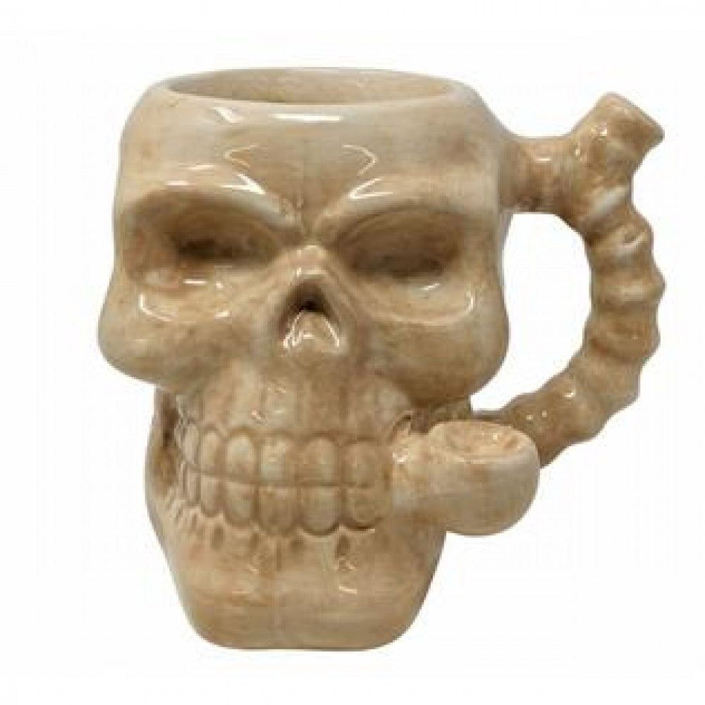 High Point Ceramic Mug Pipes - Skull