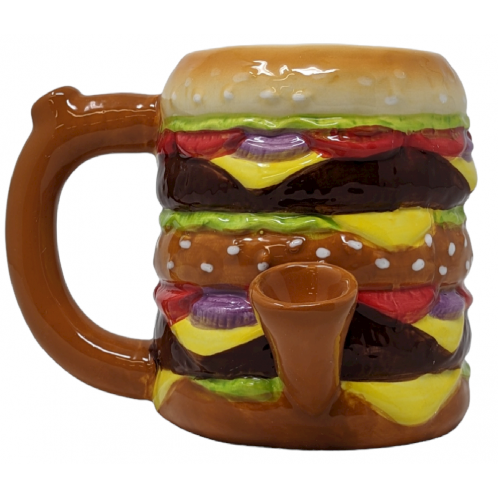 High Point Ceramic Mug Pipes - Hamburger