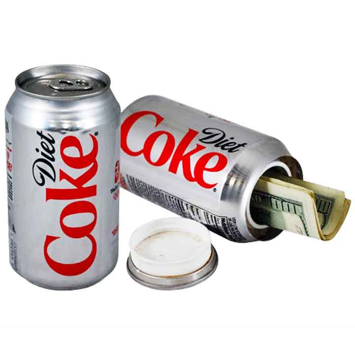 Diet Coca Cola Stash Can 12oz