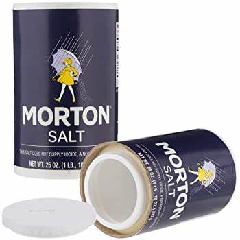 Morton Salt Stash Can
