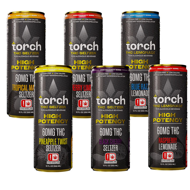Torch - 60mg D9 Seltzer - 12oz - 4ct