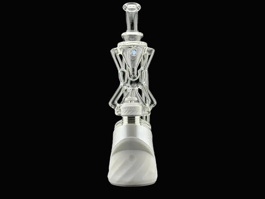 Iridescent Glass X Ion Glass - Puffco Top - Exo Ball CR