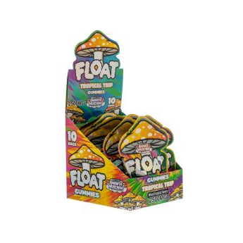 Float - 250mg Gummies D9+Mush - Acid Drop - 10pk - 10ct +