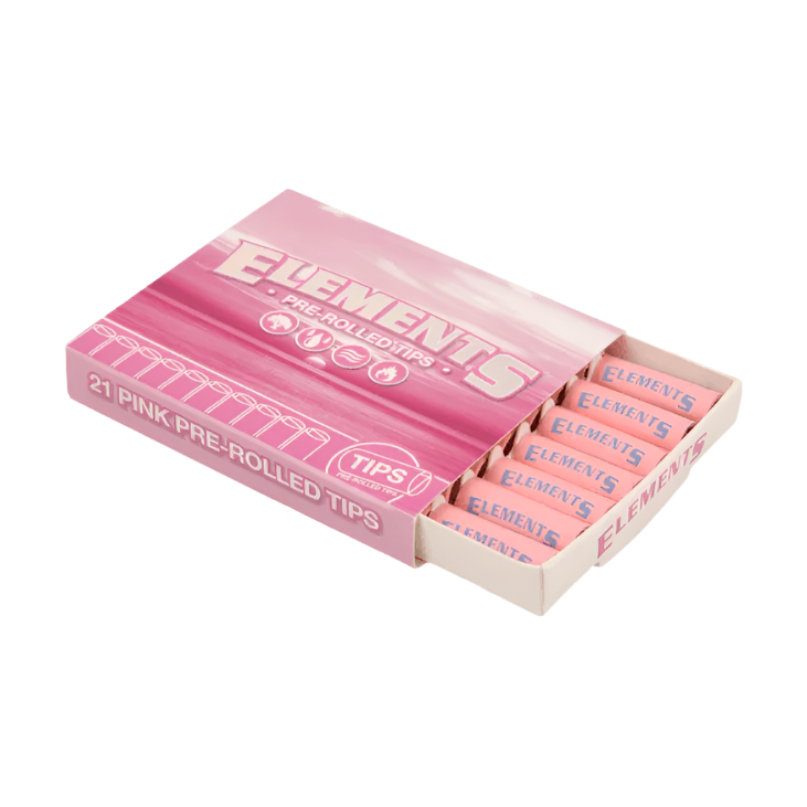 Elements - Tips - Pre-Rolled Pink 21ct