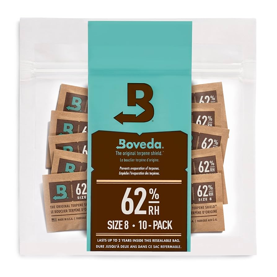 Boveda - Humidity Pack - 62% - 8g - 10ct