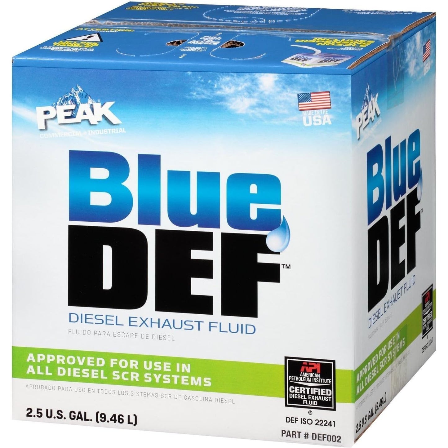 Peak - Blue Def - Diesel Exhaust Fluid - 2.5gal