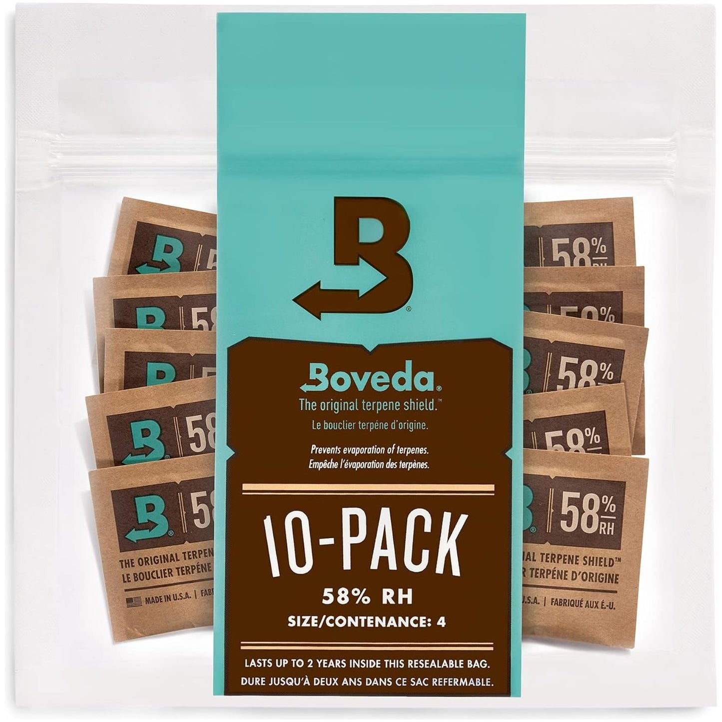 Boveda - Humidity Pack - 58% - 4g - 10ct