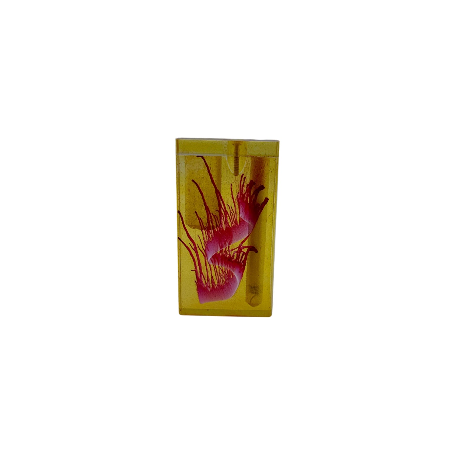 Dugout - 4" Acrylic Dug Out W/Metal Bat - Design