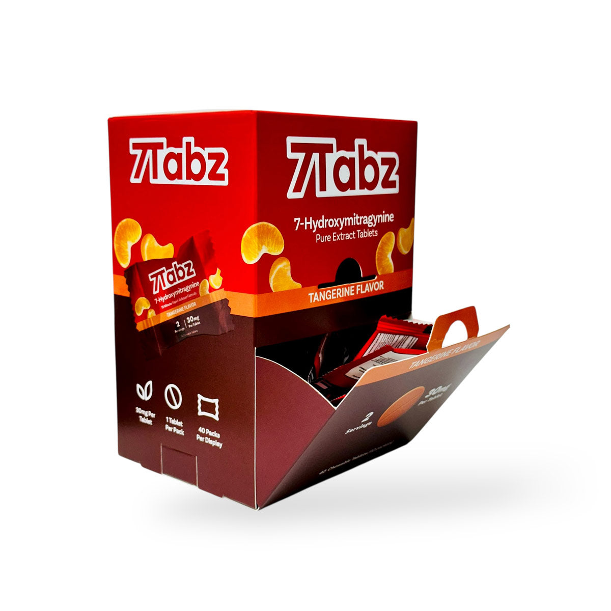 7Tabz - 30mg 7-OH Tabs - 1pk - 40ct