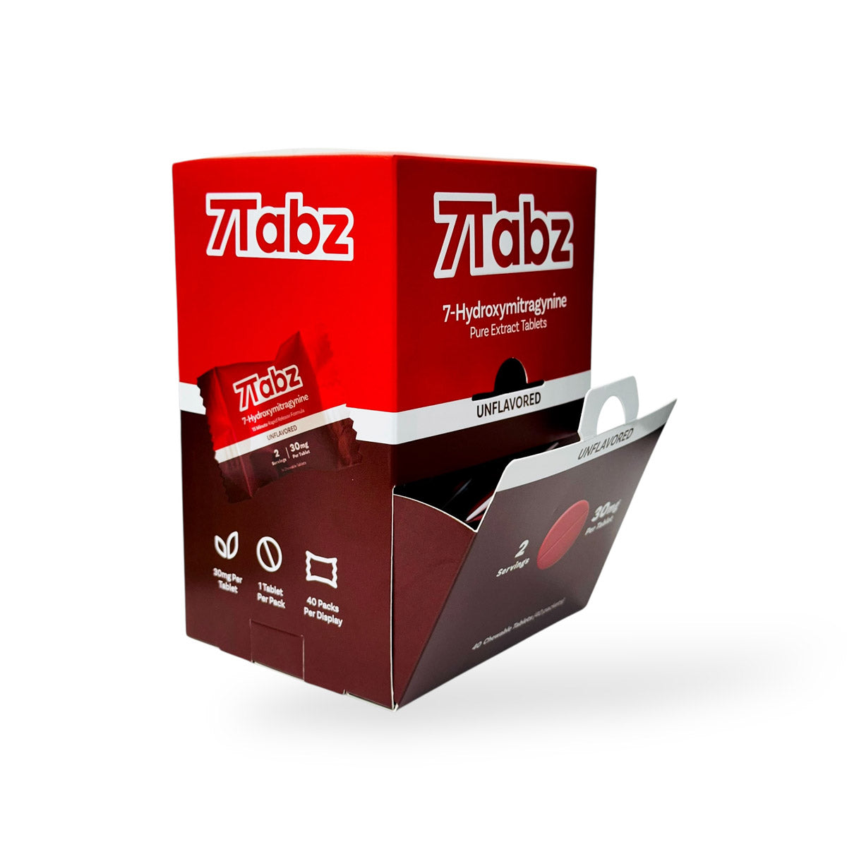 7Tabz - 30mg 7-OH Tabs - 1pk - 40ct